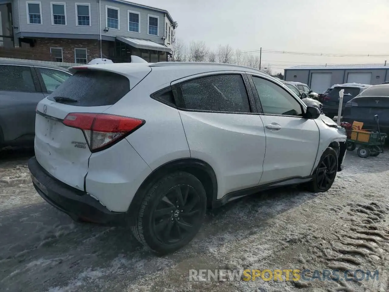 3 Photograph of a damaged car 3CZRU6H15NM756658 HONDA HR-V 2022
