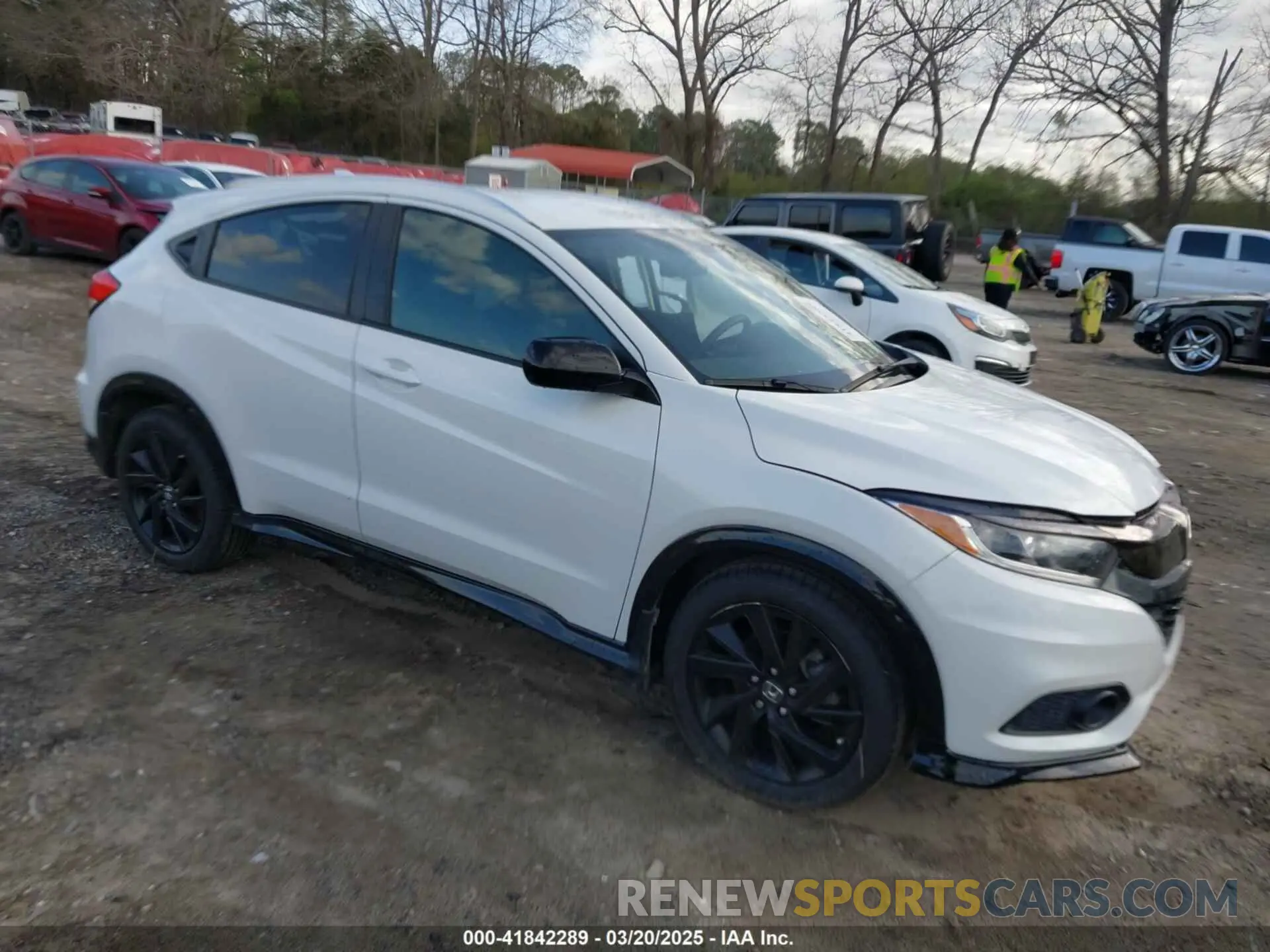 1 Photograph of a damaged car 3CZRU6H16NM708702 HONDA HR-V 2022