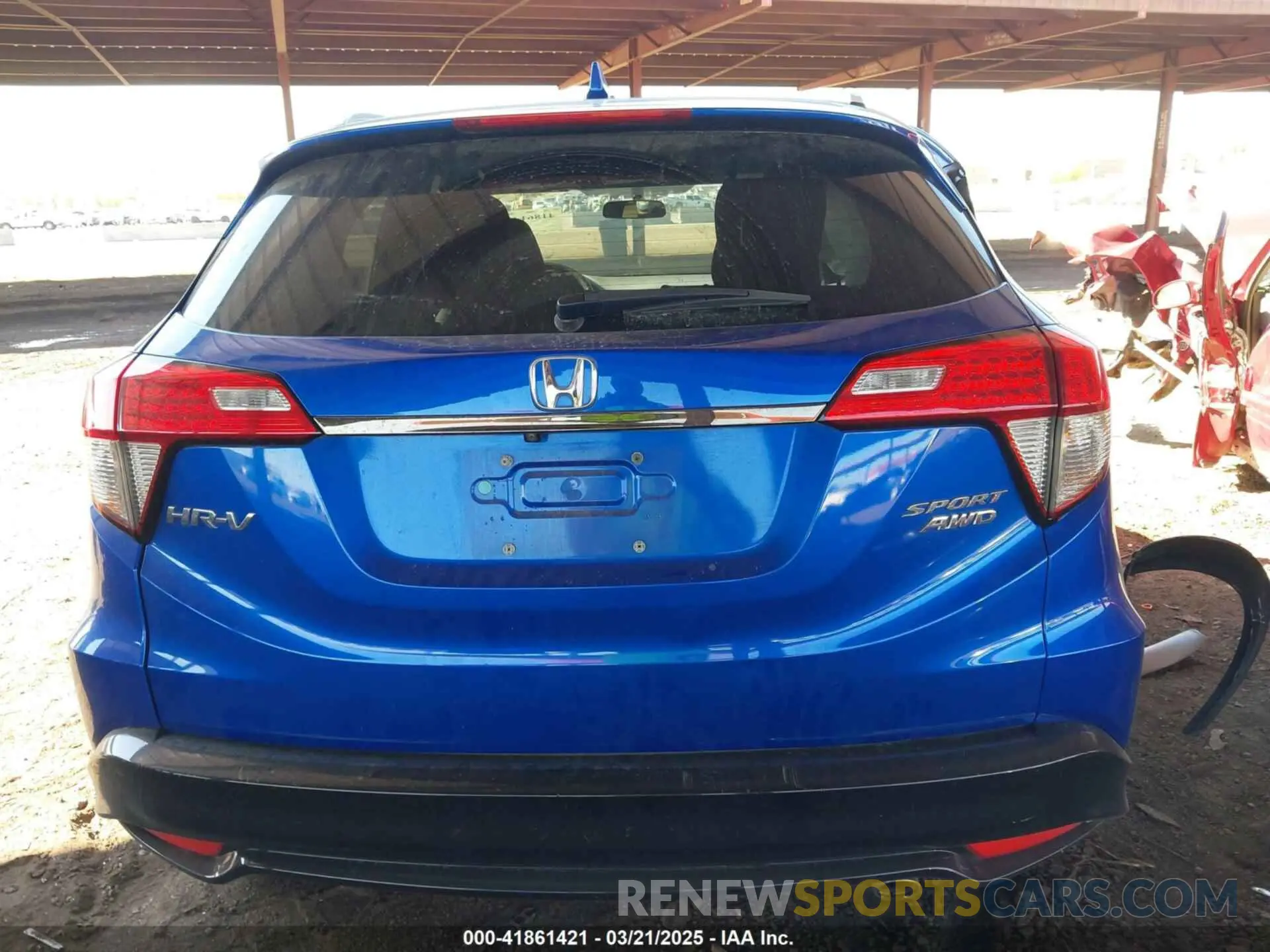 16 Photograph of a damaged car 3CZRU6H16NM710451 HONDA HR-V 2022