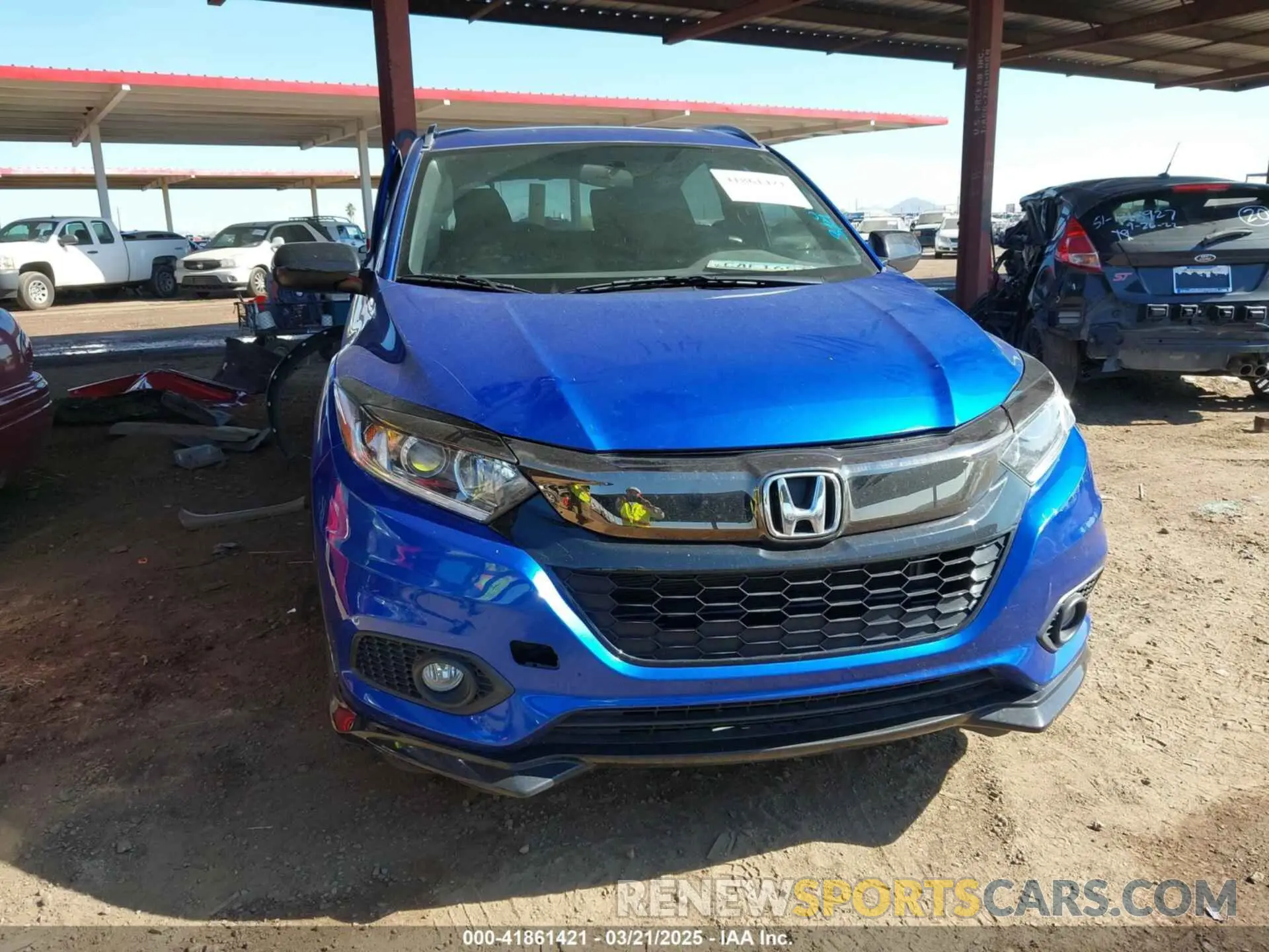 6 Photograph of a damaged car 3CZRU6H16NM710451 HONDA HR-V 2022