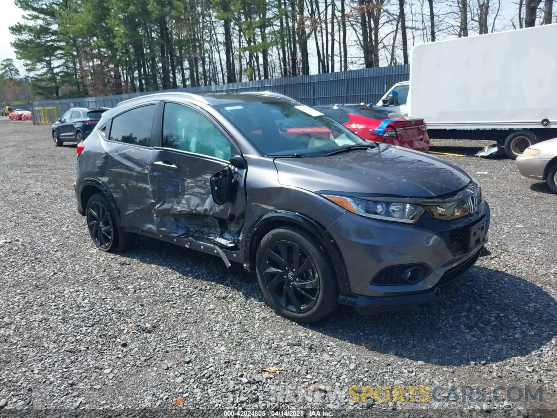 1 Photograph of a damaged car 3CZRU6H16NM775705 HONDA HR-V 2022