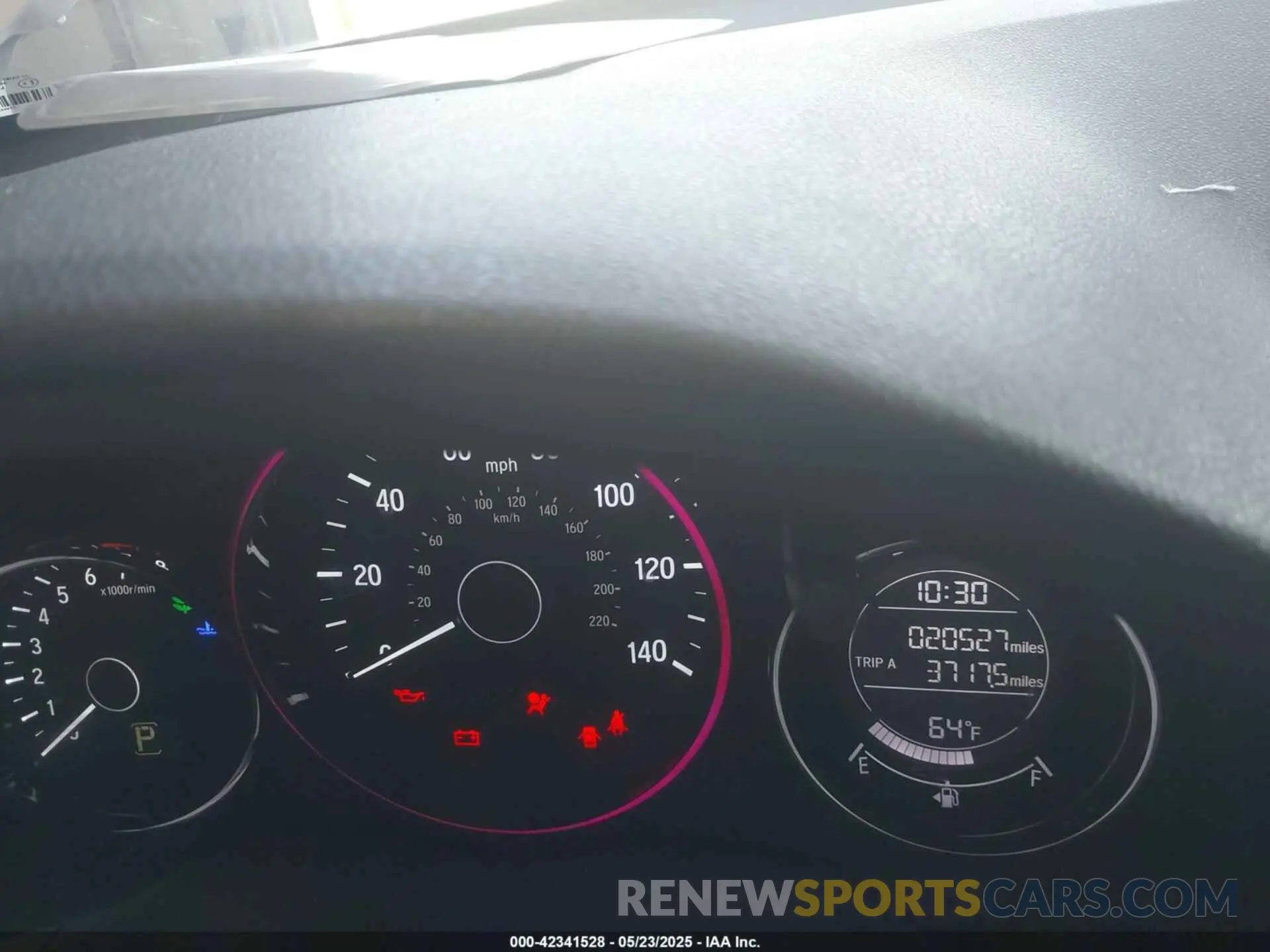 7 Photograph of a damaged car 3CZRU6H17NM773588 HONDA HR-V 2022