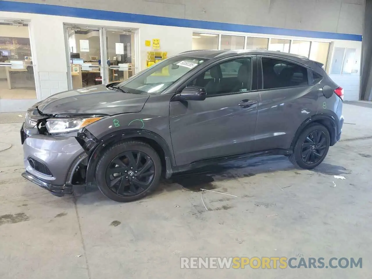 1 Photograph of a damaged car 3CZRU6H17NM775647 HONDA HR-V 2022