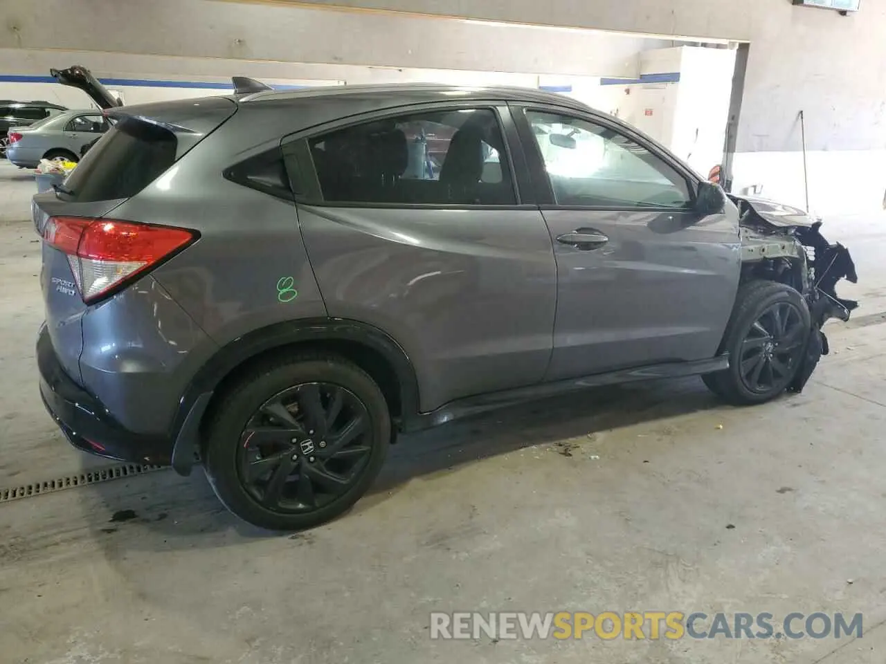 3 Photograph of a damaged car 3CZRU6H17NM775647 HONDA HR-V 2022