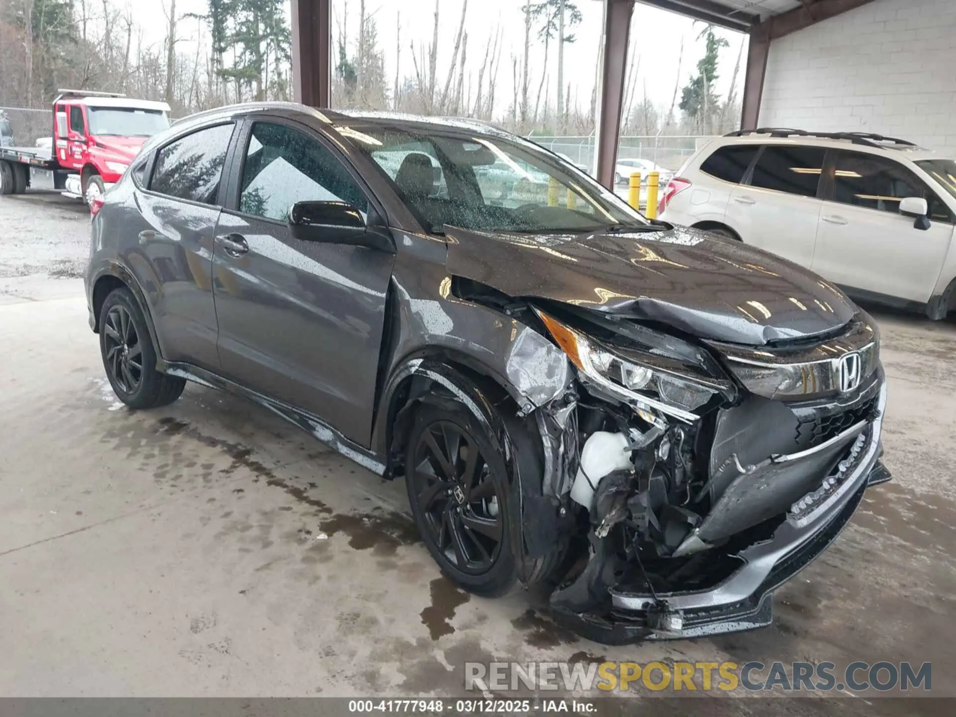 1 Photograph of a damaged car 3CZRU6H18NM739546 HONDA HR-V 2022