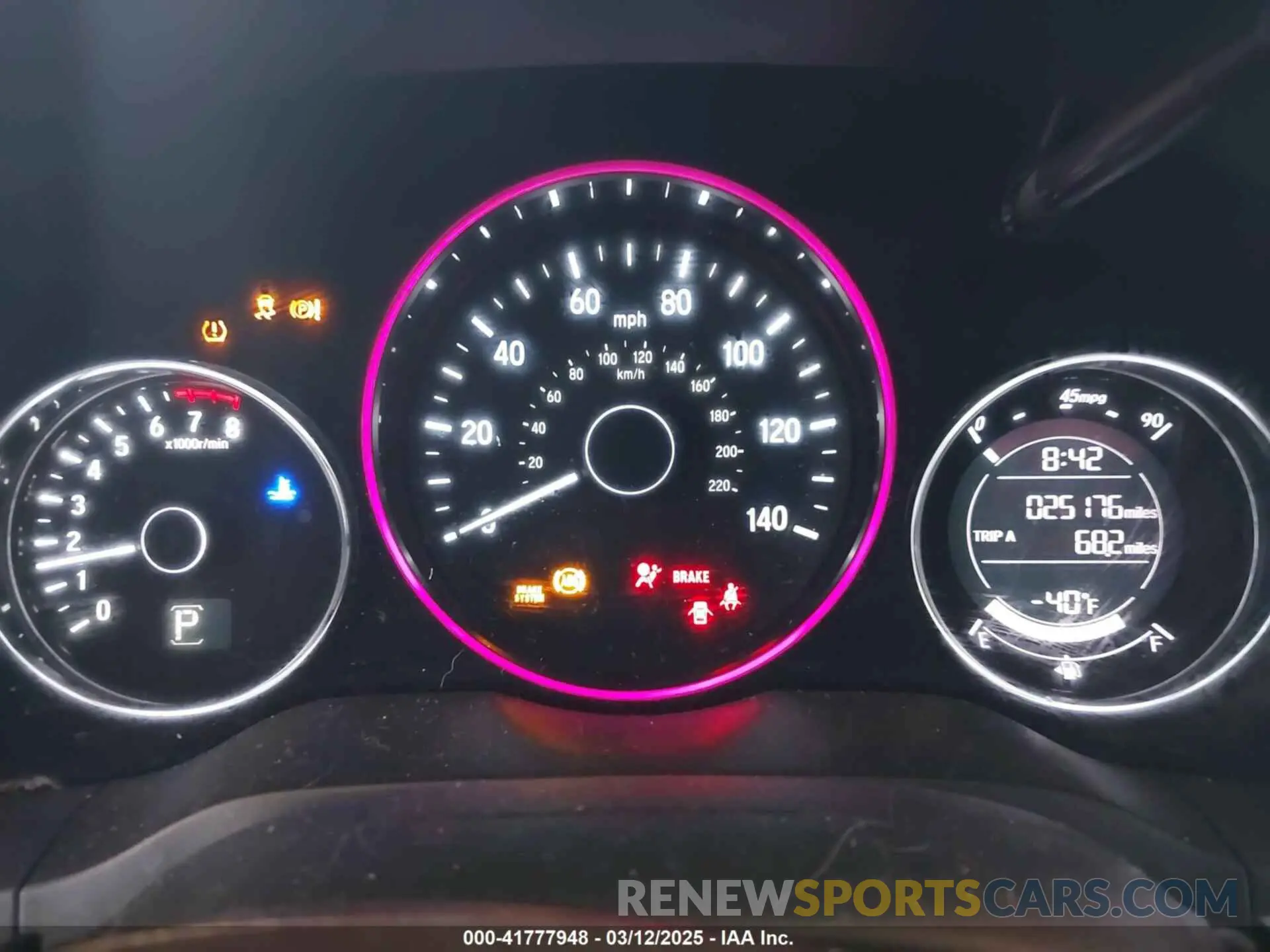 7 Photograph of a damaged car 3CZRU6H18NM739546 HONDA HR-V 2022