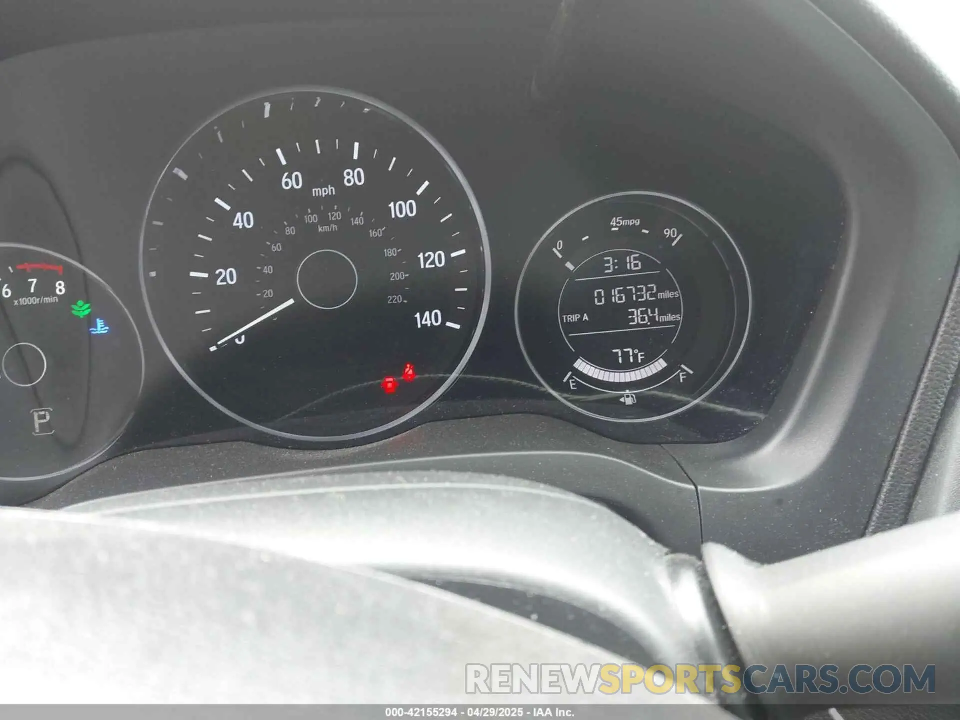 7 Photograph of a damaged car 3CZRU6H18NM765306 HONDA HR-V 2022