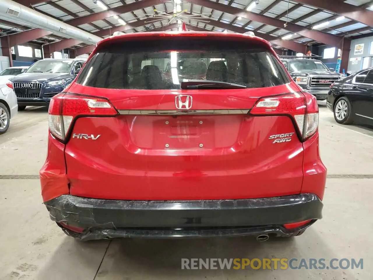 6 Photograph of a damaged car 3CZRU6H19NM731195 HONDA HR-V 2022