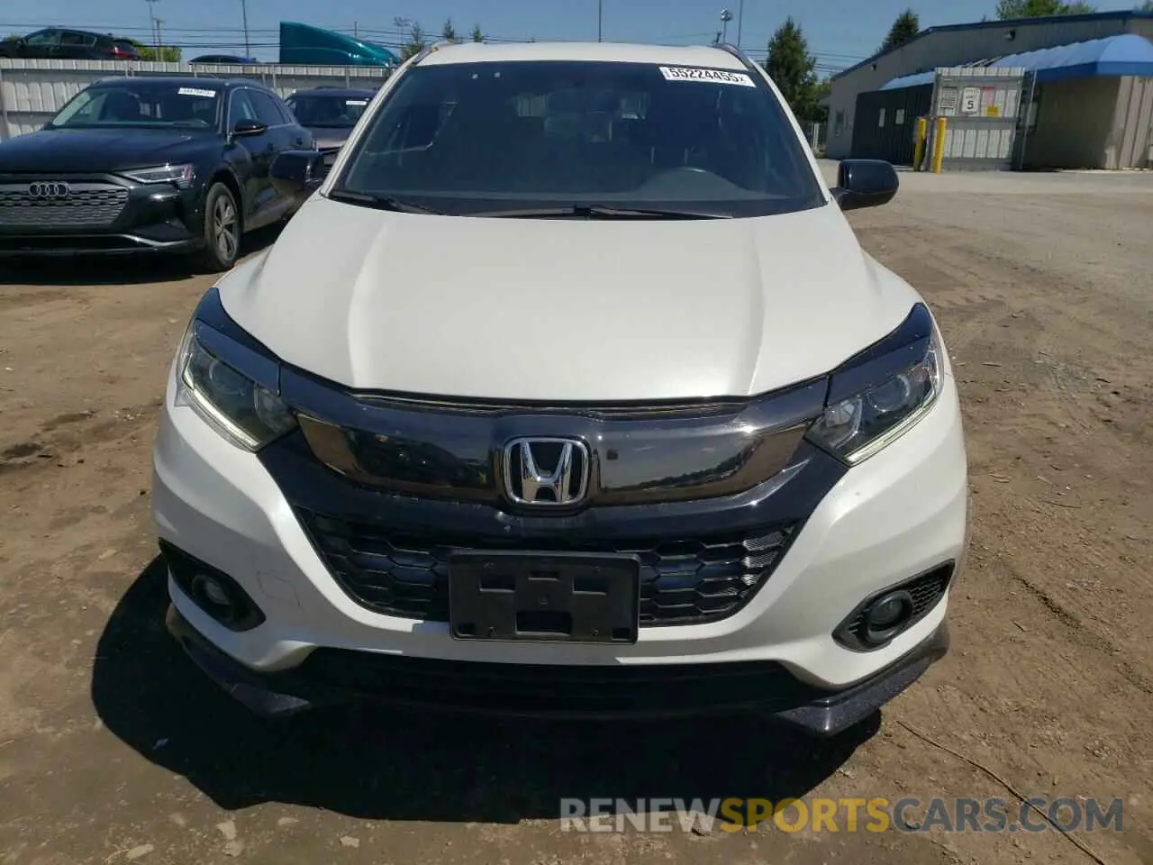 5 Photograph of a damaged car 3CZRU6H19NM762804 HONDA HR-V 2022