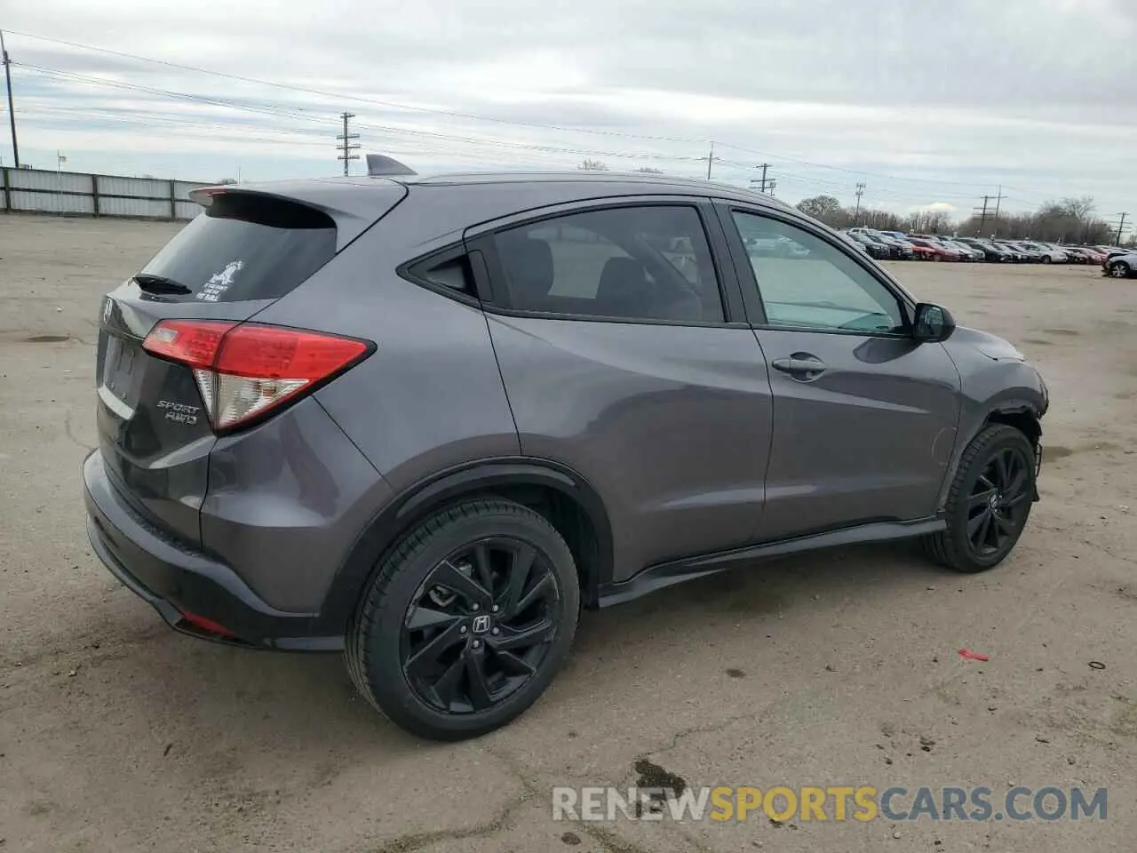 3 Photograph of a damaged car 3CZRU6H1XNM734008 HONDA HR-V 2022