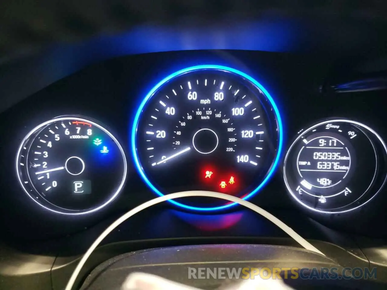 9 Photograph of a damaged car 3CZRU6H1XNM736065 HONDA HR-V 2022