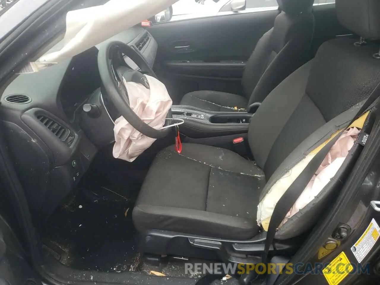 7 Photograph of a damaged car 3CZRU6H30NM762689 HONDA HR-V 2022