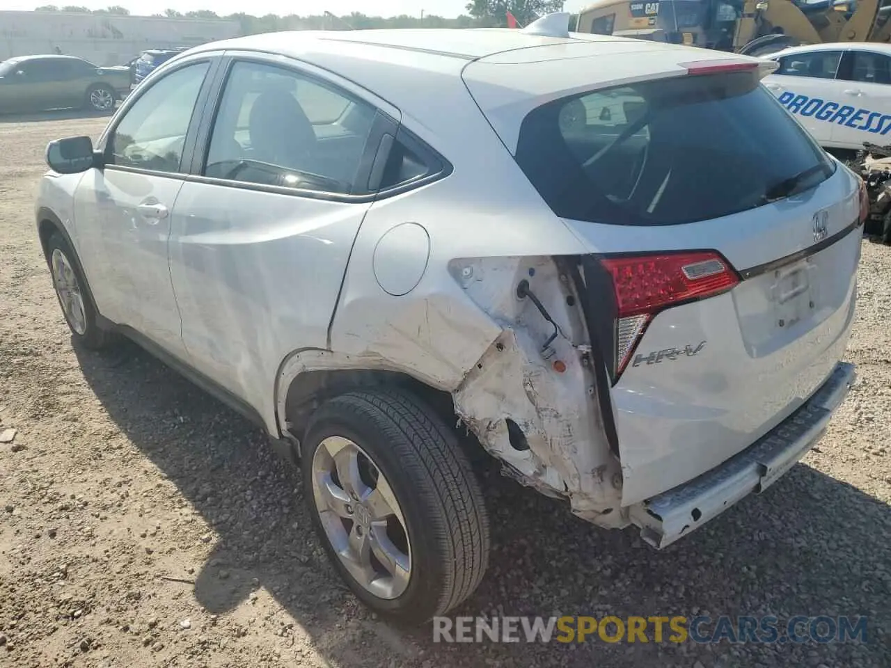 2 Photograph of a damaged car 3CZRU6H30NM763034 HONDA HR-V 2022