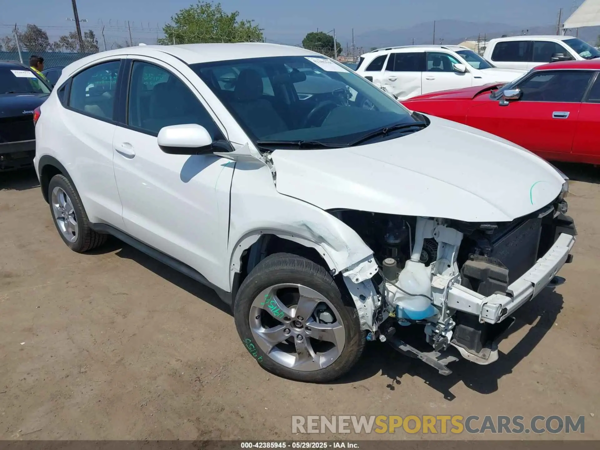 1 Photograph of a damaged car 3CZRU6H31NM702792 HONDA HR-V 2022