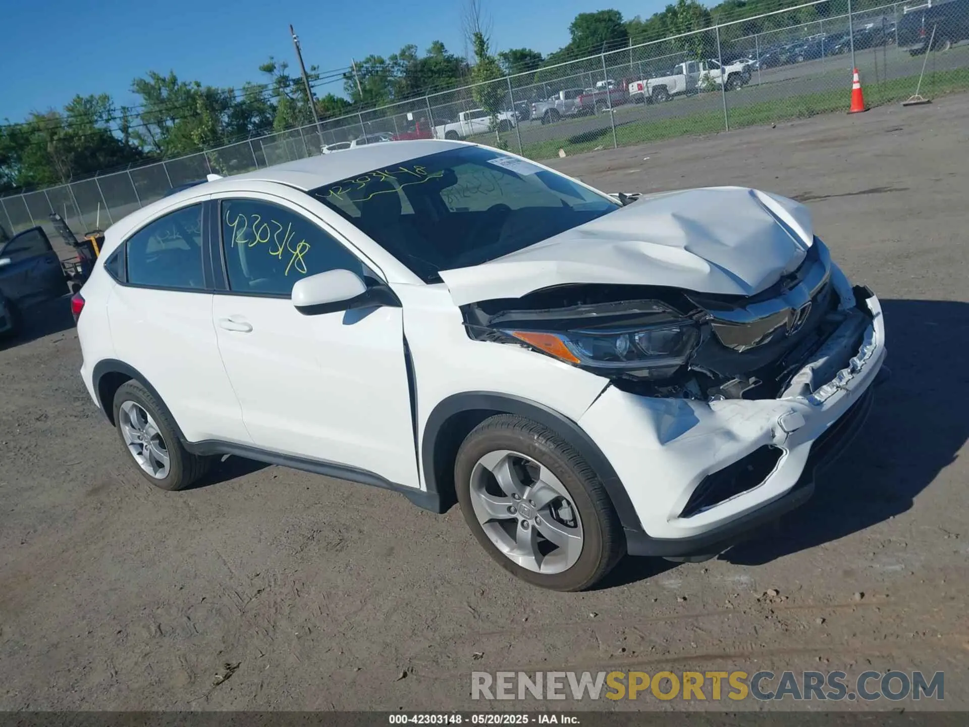 1 Photograph of a damaged car 3CZRU6H31NM748493 HONDA HR-V 2022