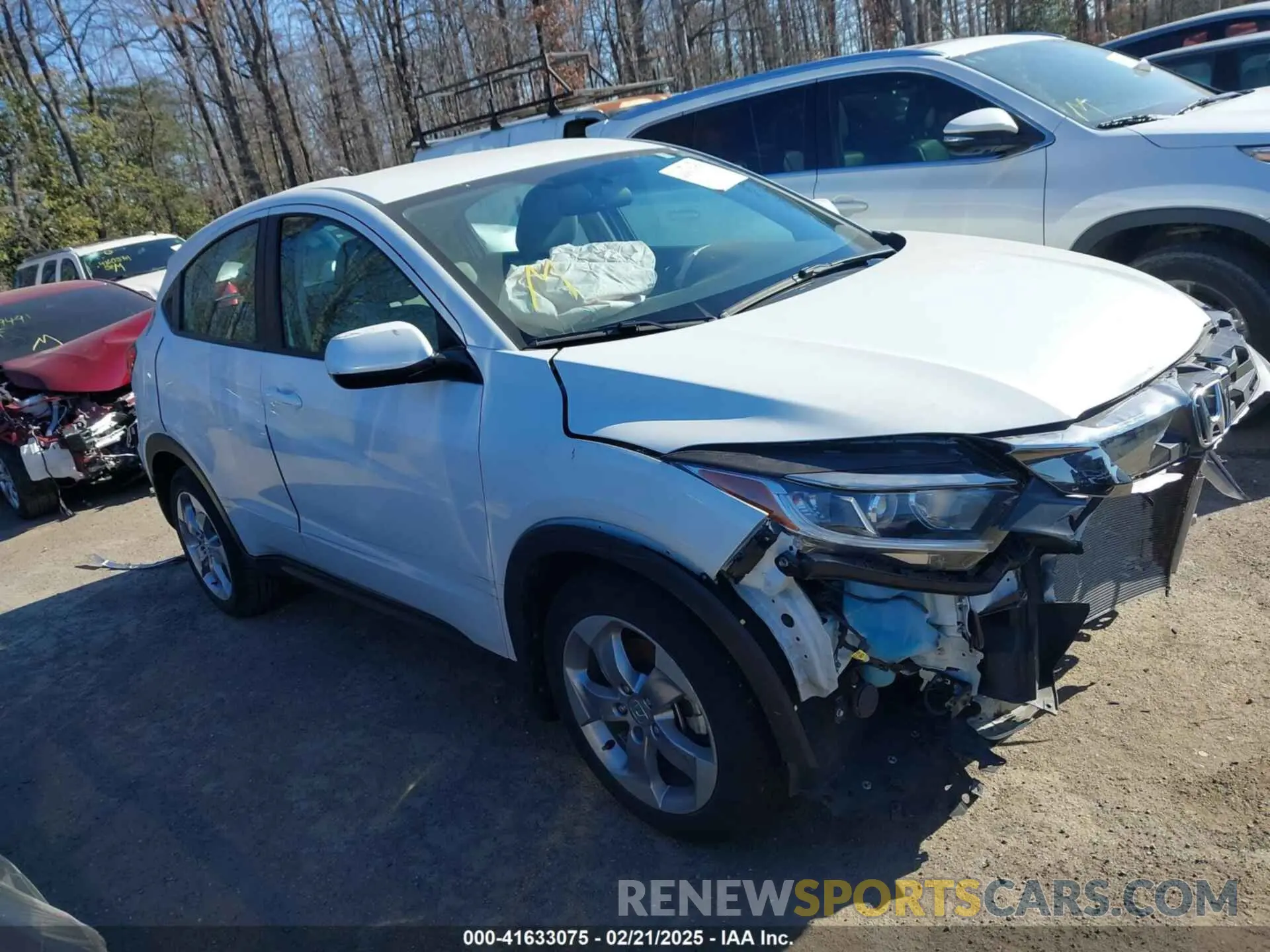 1 Photograph of a damaged car 3CZRU6H31NM768923 HONDA HR-V 2022