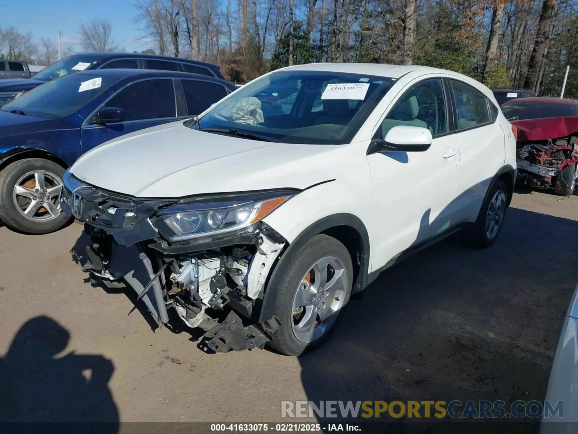 2 Photograph of a damaged car 3CZRU6H31NM768923 HONDA HR-V 2022