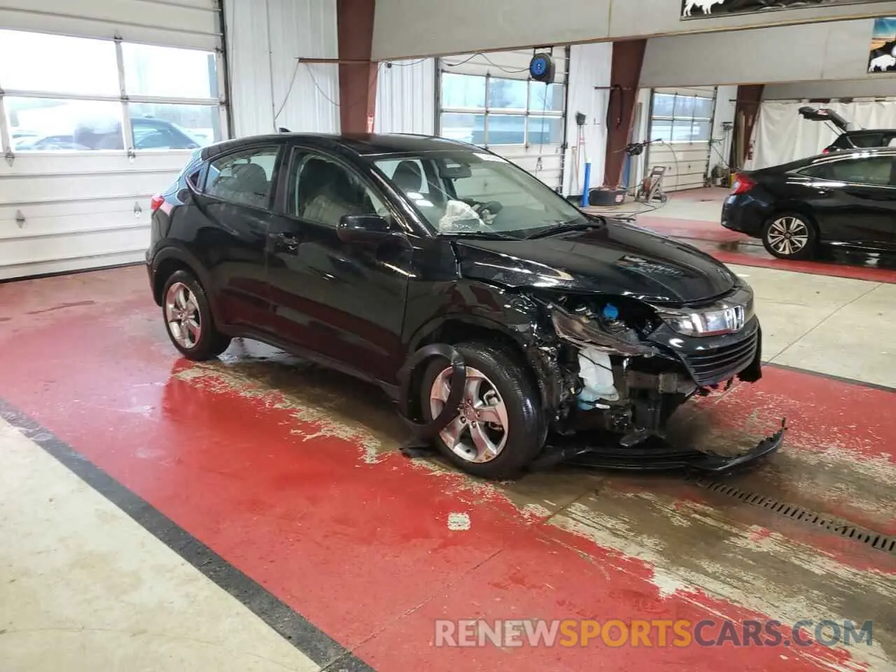 4 Photograph of a damaged car 3CZRU6H32NM715843 HONDA HR-V 2022