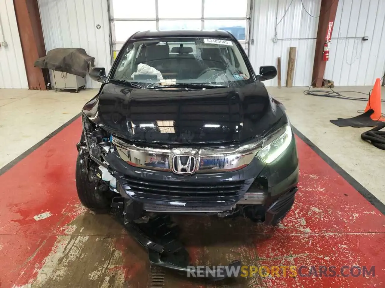 5 Photograph of a damaged car 3CZRU6H32NM715843 HONDA HR-V 2022