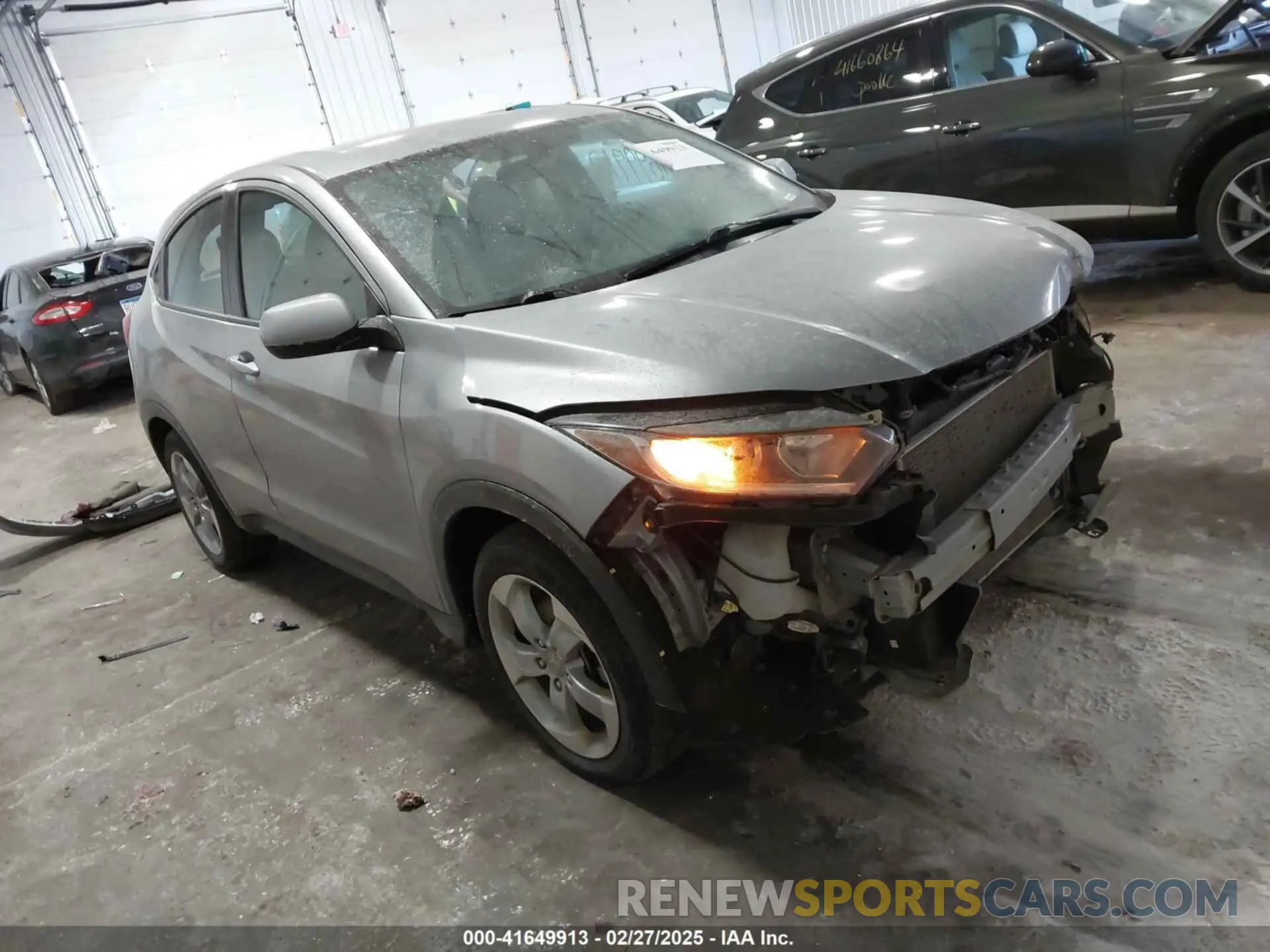 1 Photograph of a damaged car 3CZRU6H32NM720377 HONDA HR-V 2022