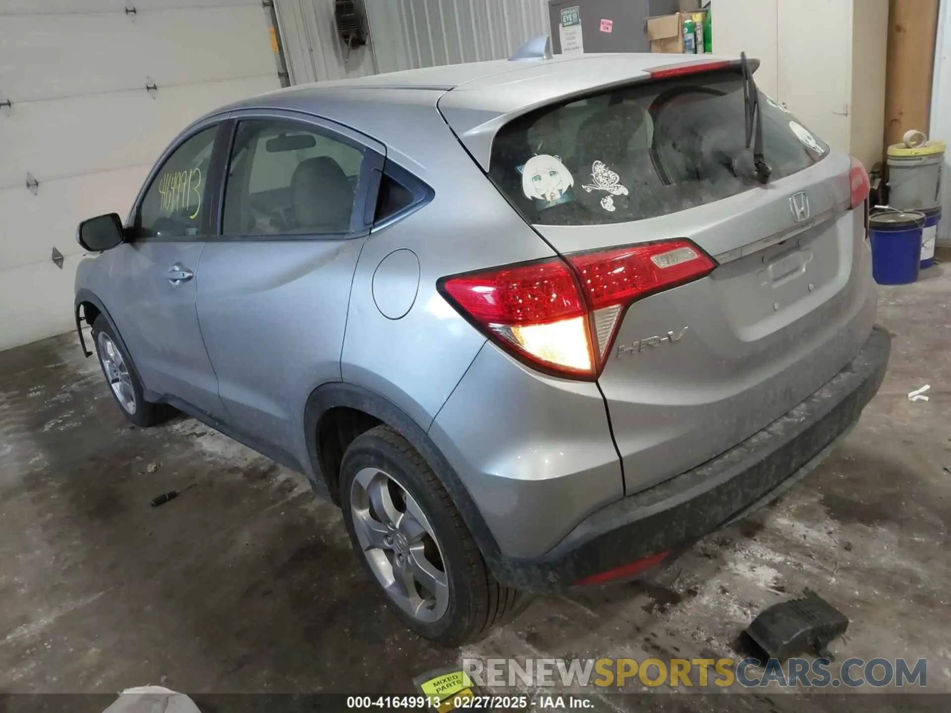 3 Photograph of a damaged car 3CZRU6H32NM720377 HONDA HR-V 2022
