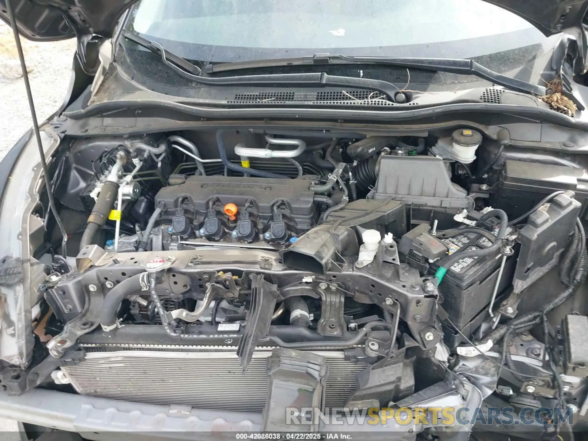 10 Photograph of a damaged car 3CZRU6H32NM753749 HONDA HR-V 2022