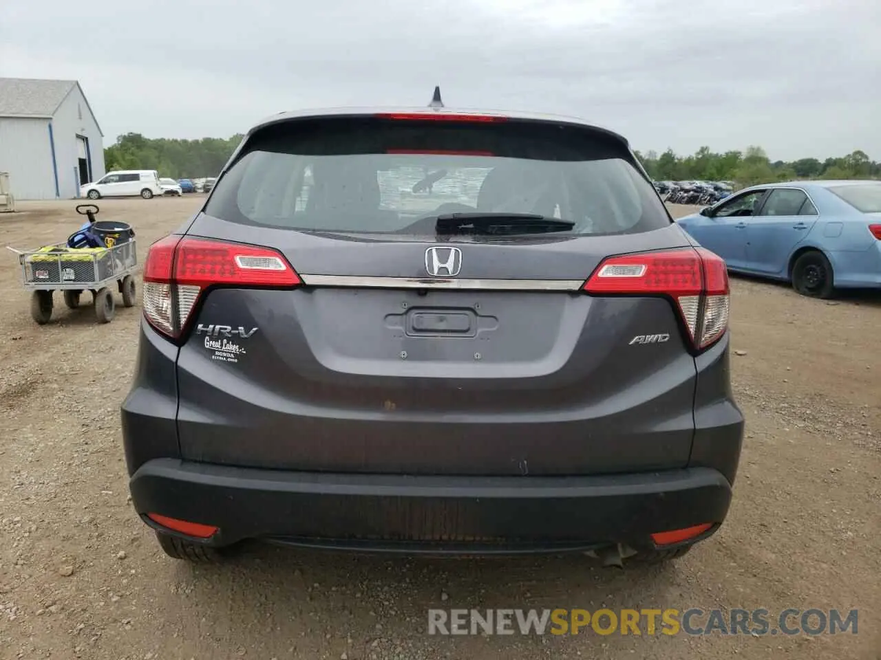 6 Photograph of a damaged car 3CZRU6H32NM757090 HONDA HR-V 2022