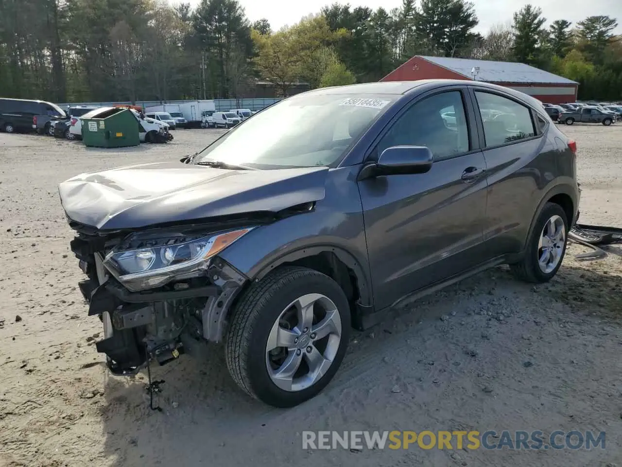 1 Photograph of a damaged car 3CZRU6H34NM702740 HONDA HR-V 2022
