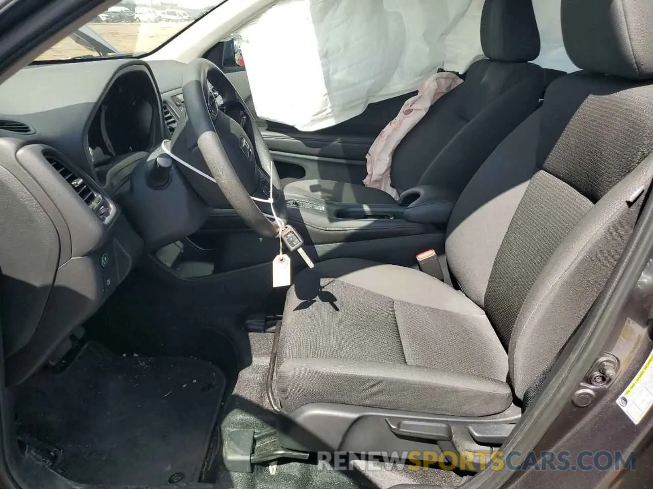 7 Photograph of a damaged car 3CZRU6H34NM720512 HONDA HR-V 2022