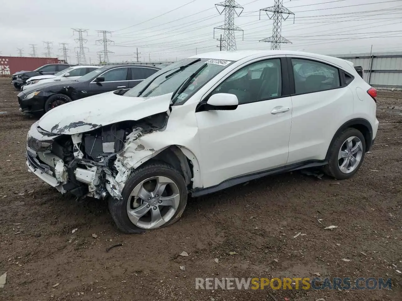 1 Photograph of a damaged car 3CZRU6H34NM765353 HONDA HR-V 2022