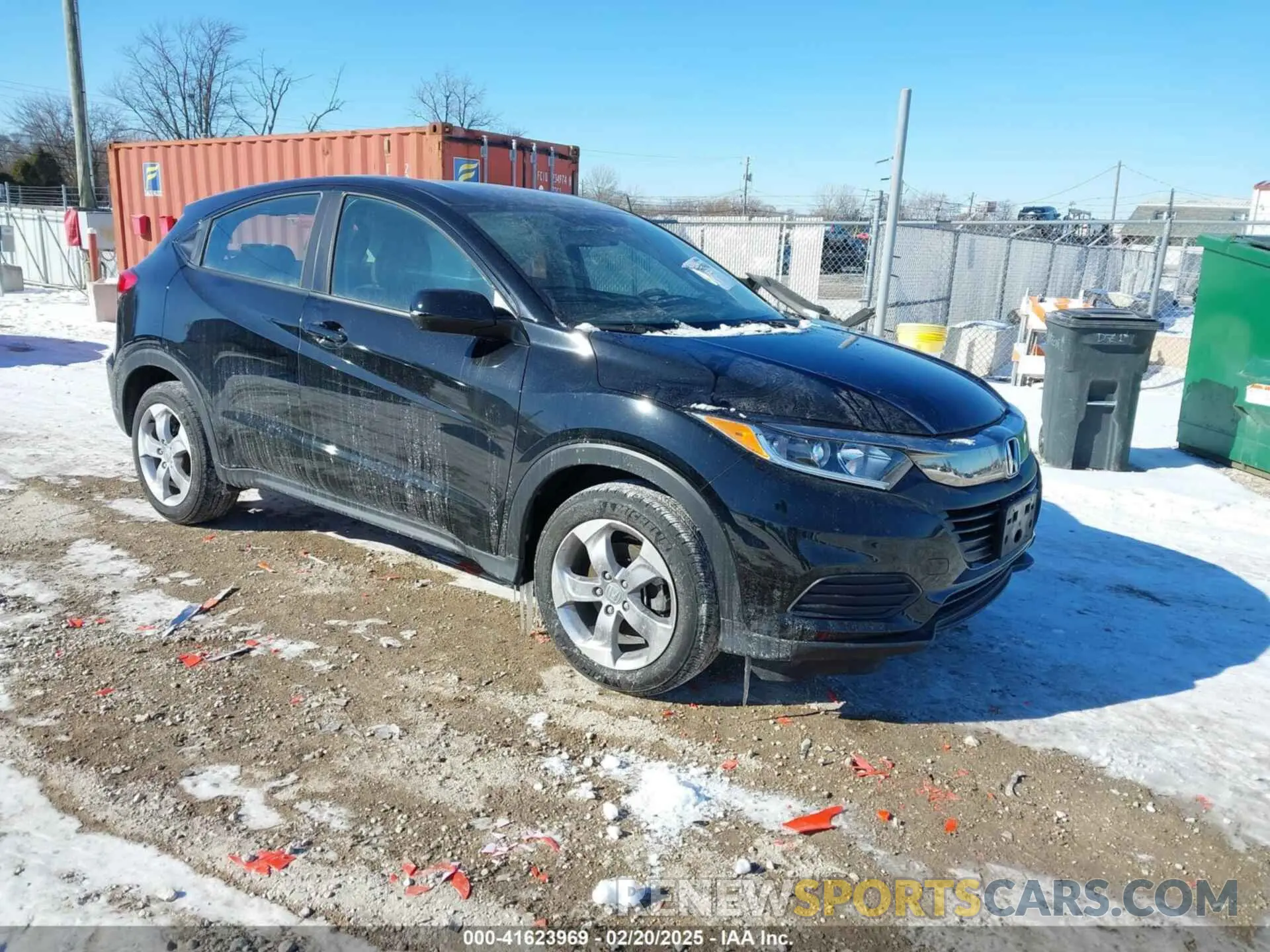 1 Photograph of a damaged car 3CZRU6H34NM766325 HONDA HR-V 2022