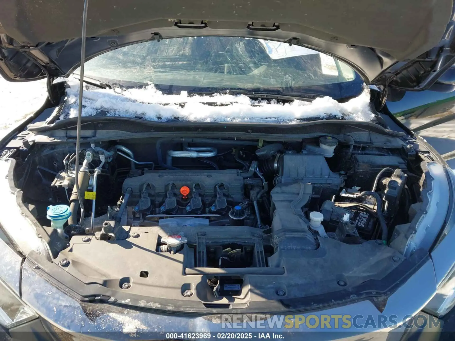 10 Photograph of a damaged car 3CZRU6H34NM766325 HONDA HR-V 2022