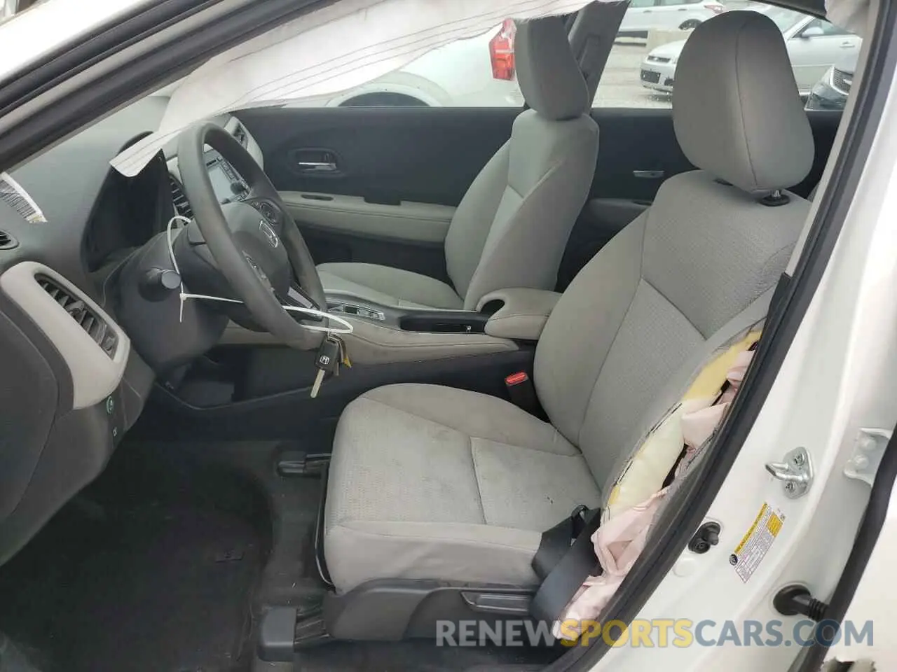 7 Photograph of a damaged car 3CZRU6H35NM762994 HONDA HR-V 2022
