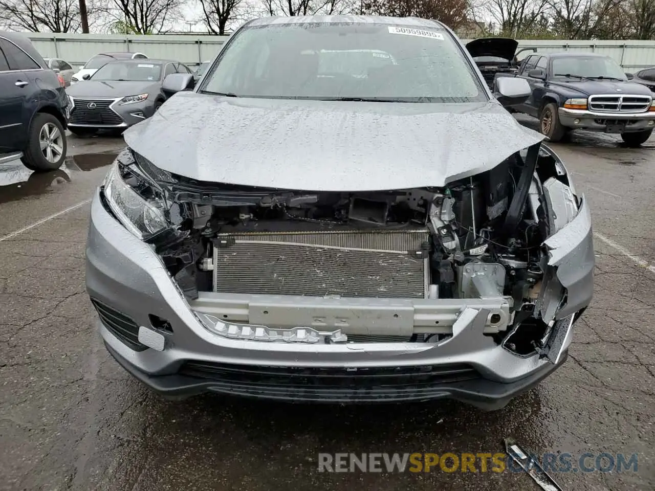 5 Photograph of a damaged car 3CZRU6H36NM735576 HONDA HR-V 2022