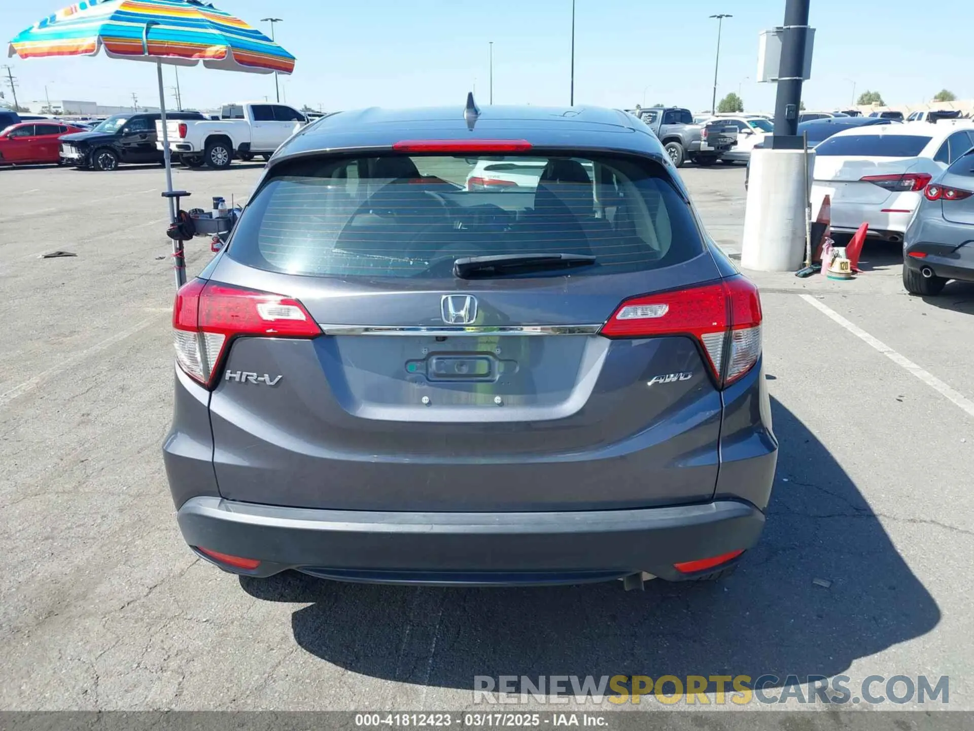 16 Photograph of a damaged car 3CZRU6H36NM744939 HONDA HR-V 2022