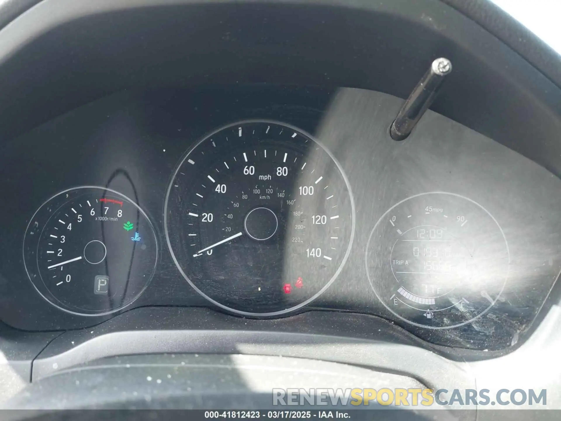 7 Photograph of a damaged car 3CZRU6H36NM744939 HONDA HR-V 2022