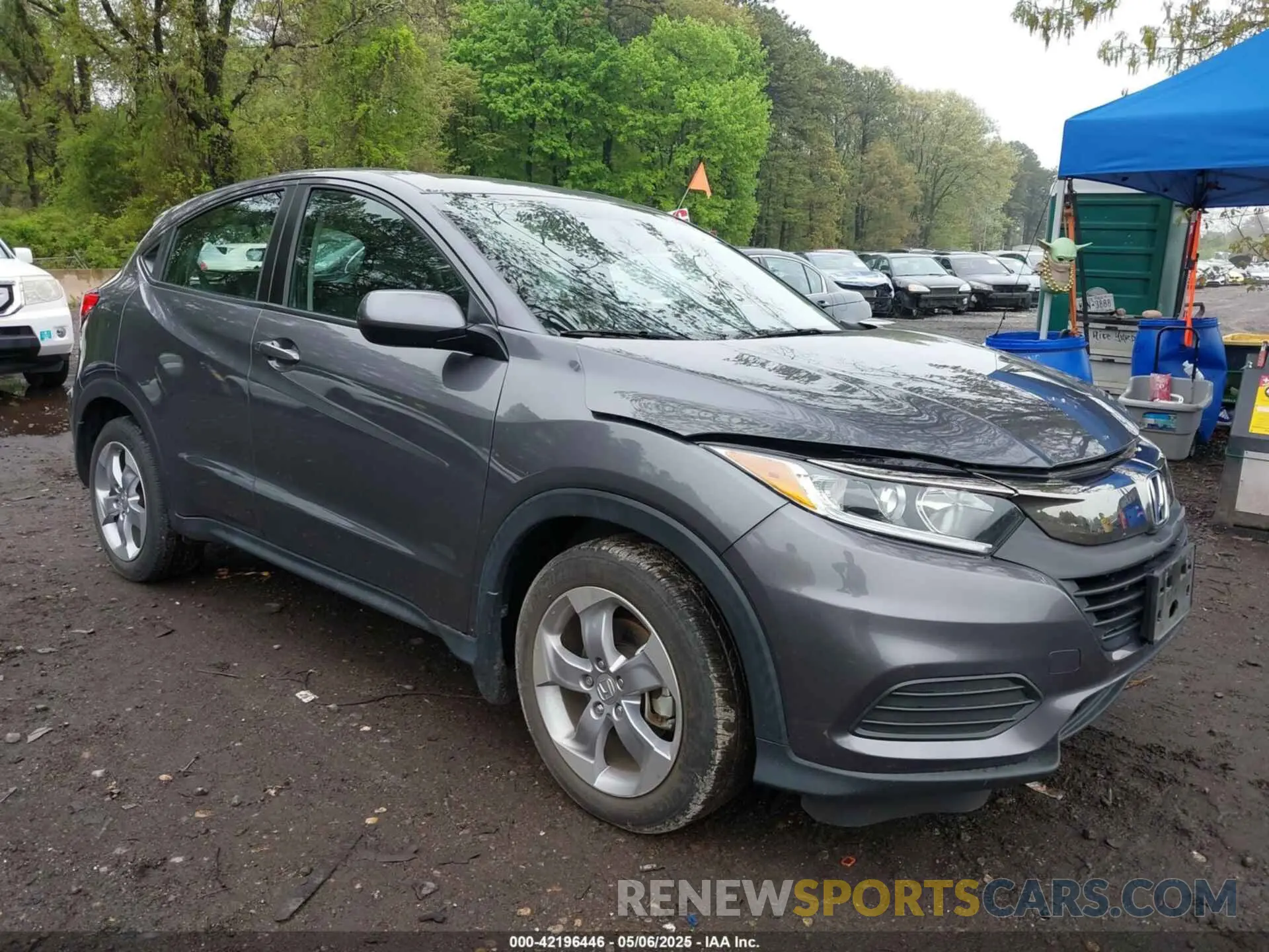 1 Photograph of a damaged car 3CZRU6H36NM766245 HONDA HR-V 2022