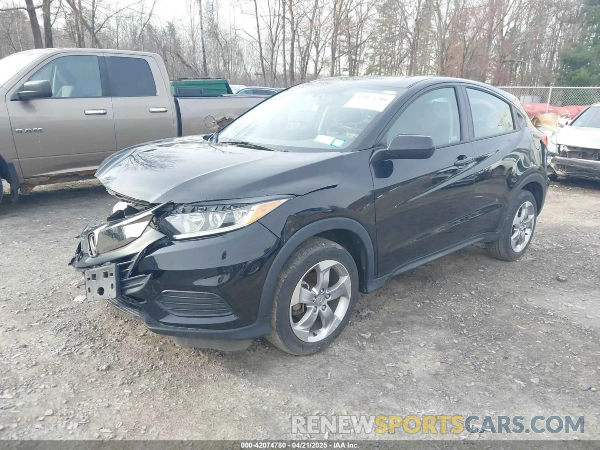 2 Photograph of a damaged car 3CZRU6H37NM735733 HONDA HR-V 2022