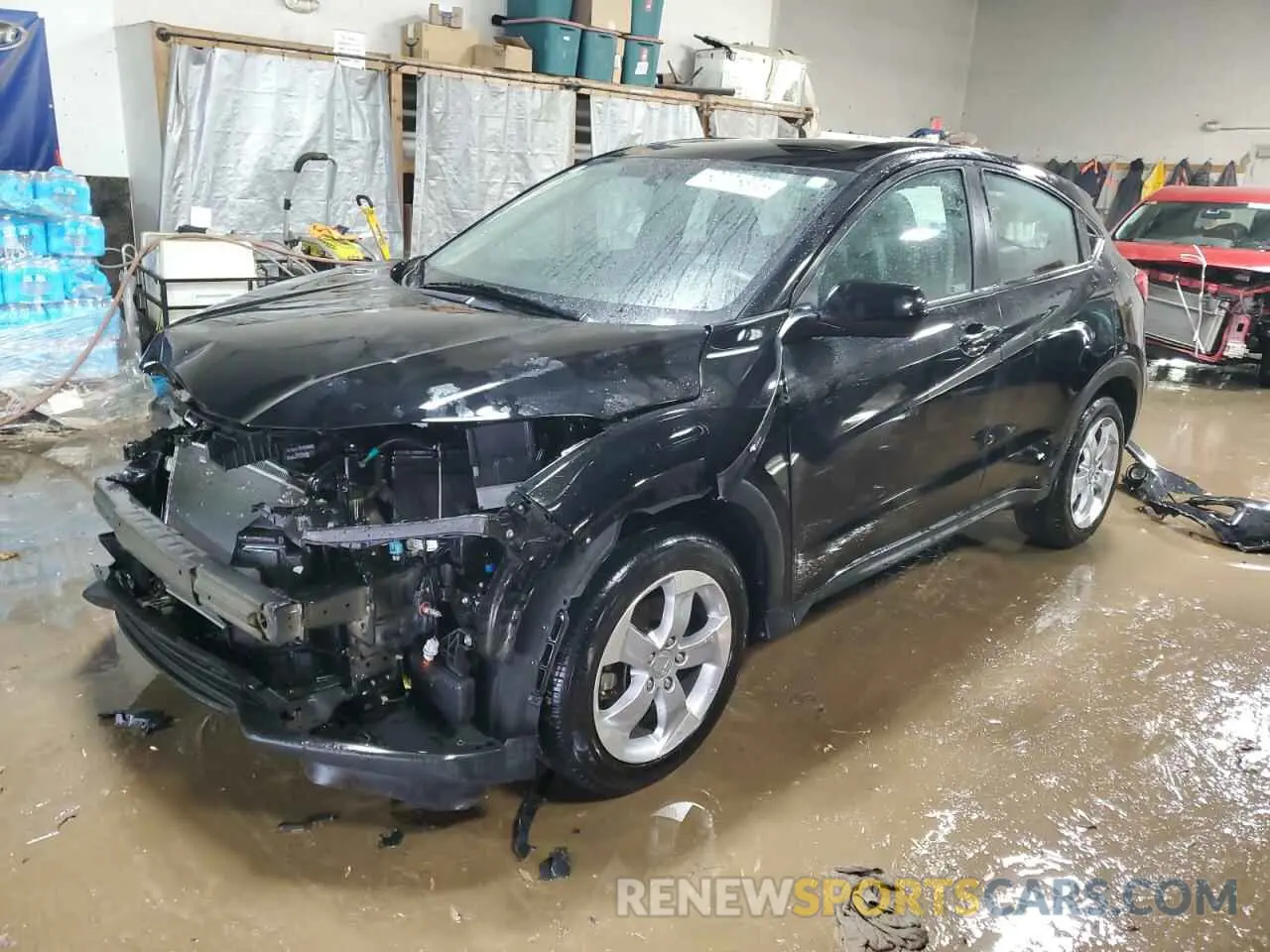 1 Photograph of a damaged car 3CZRU6H39NM753909 HONDA HR-V 2022