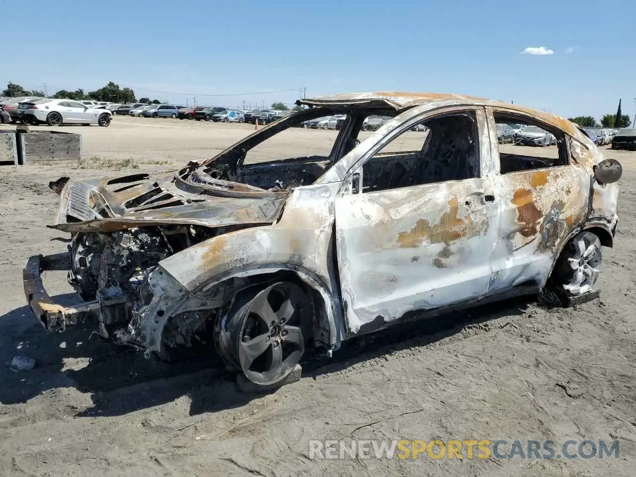 1 Photograph of a damaged car 3CZRU6H3XNM703407 HONDA HR-V 2022