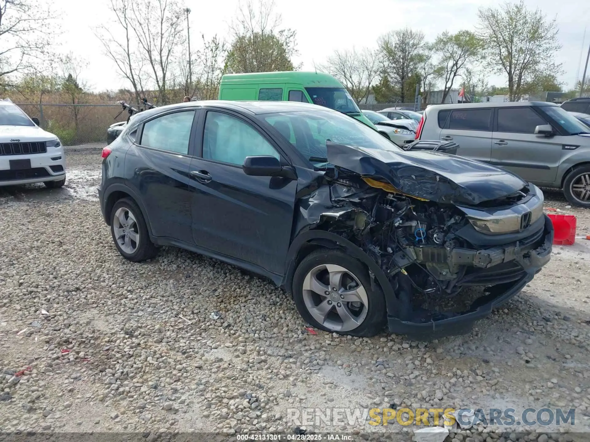 1 Photograph of a damaged car 3CZRU6H3XNM708767 HONDA HR-V 2022