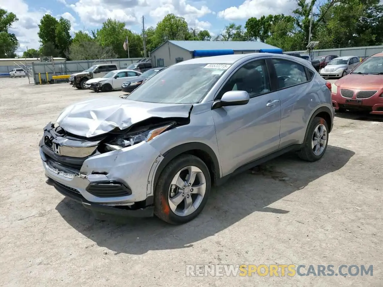 1 Photograph of a damaged car 3CZRU6H3XNM713371 HONDA HR-V 2022