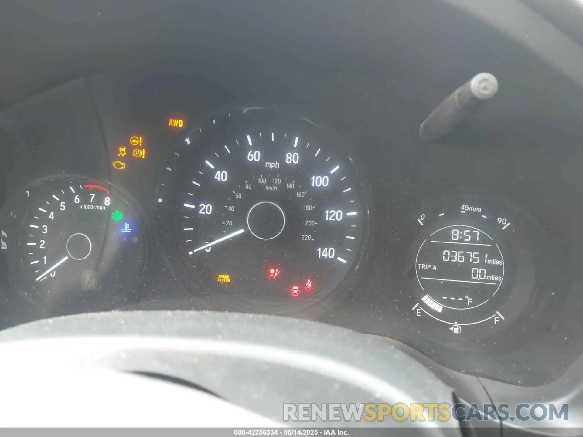 7 Photograph of a damaged car 3CZRU6H3XNM759251 HONDA HR-V 2022