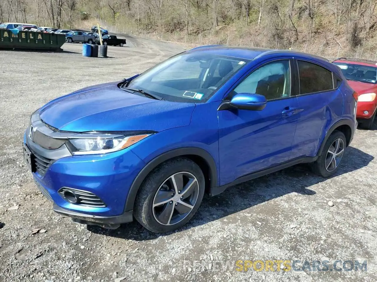 1 Photograph of a damaged car 3CZRU6H50NM705801 HONDA HR-V 2022