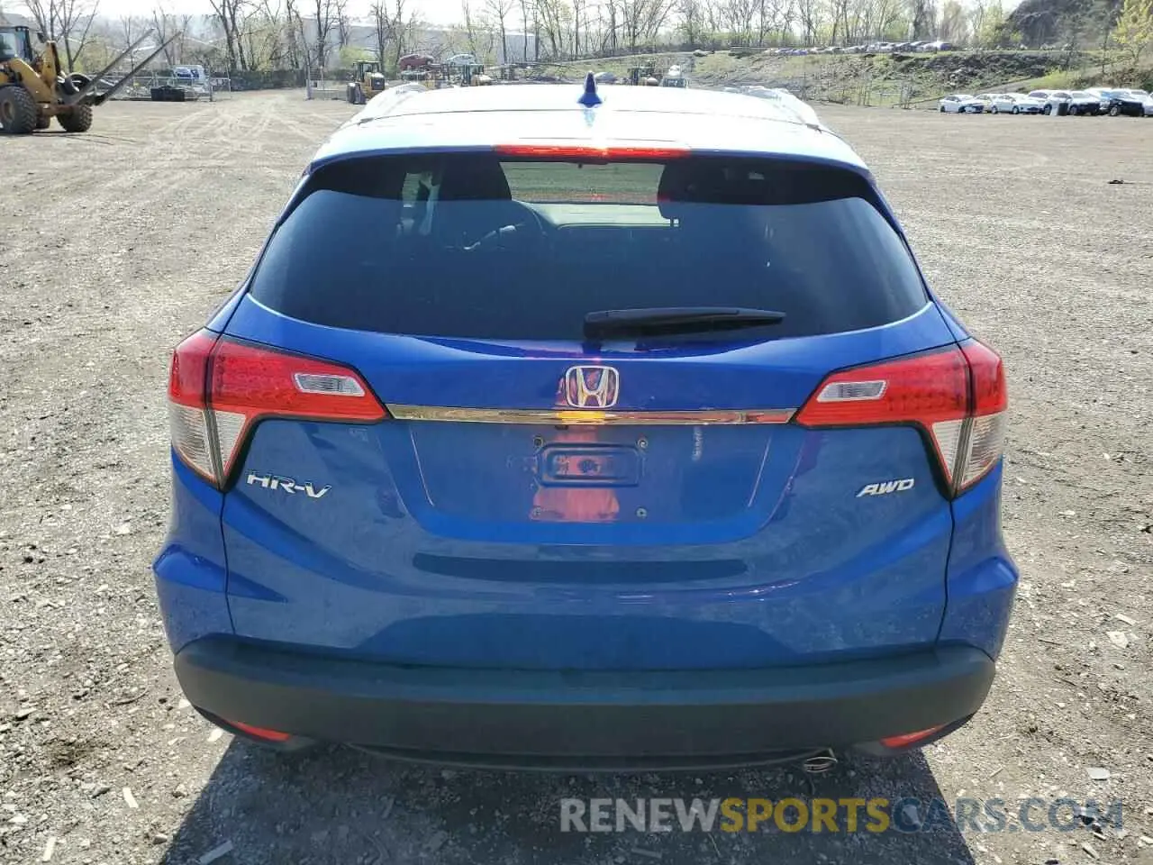 6 Photograph of a damaged car 3CZRU6H50NM705801 HONDA HR-V 2022