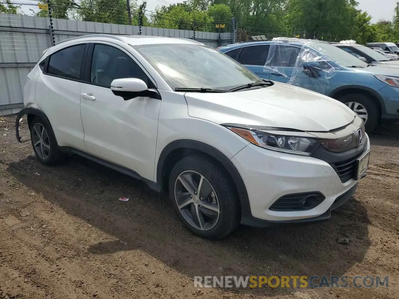 4 Photograph of a damaged car 3CZRU6H50NM717219 HONDA HR-V 2022