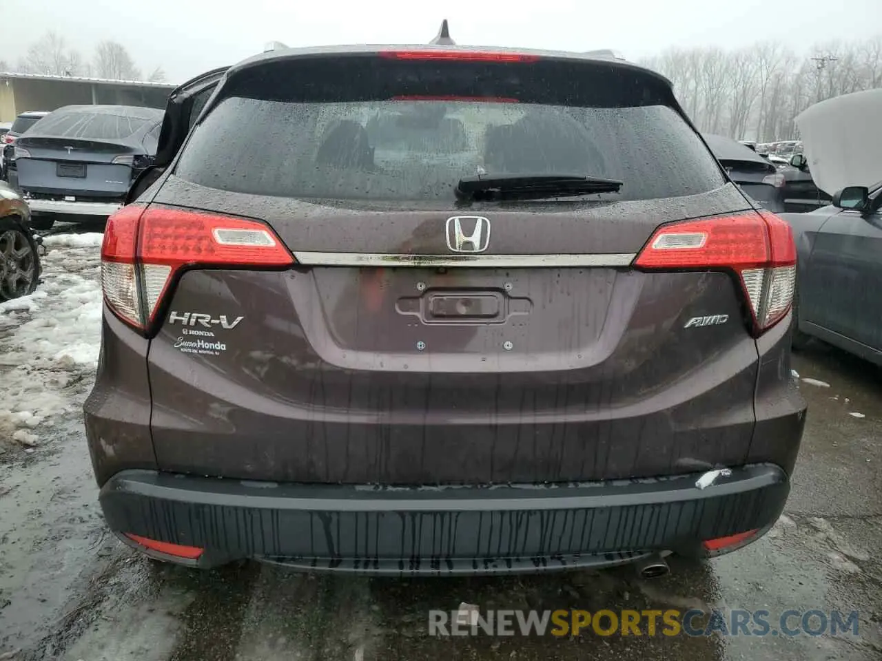 6 Photograph of a damaged car 3CZRU6H50NM722615 HONDA HR-V 2022
