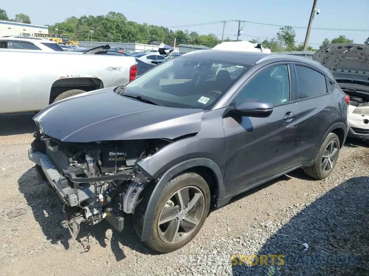 1 Photograph of a damaged car 3CZRU6H50NM749040 HONDA HR-V 2022