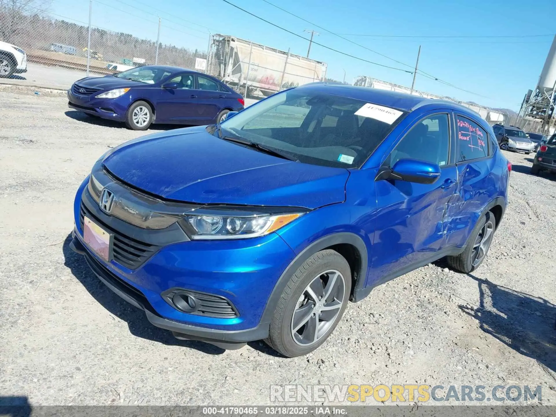 2 Photograph of a damaged car 3CZRU6H50NM765075 HONDA HR-V 2022