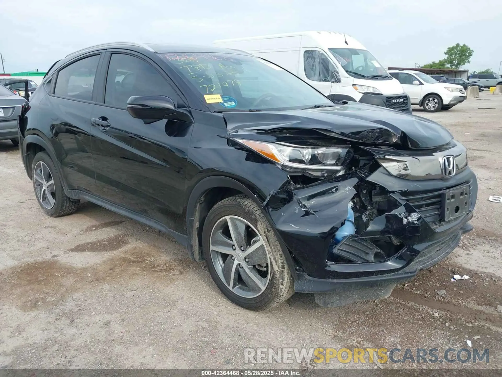 1 Photograph of a damaged car 3CZRU6H50NM770230 HONDA HR-V 2022